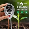 Soil Moisture Detector for Home Gardening, Measures Soil Moisture, pH, Water Content, and Temperature